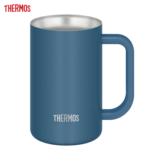THERMOS|サーモス|真空断熱ジョッキ(600ml)(ブルー)(JDK-602C)