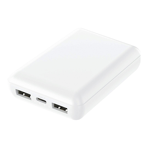 準固体モバイルバッテリー10,000mAh(白)