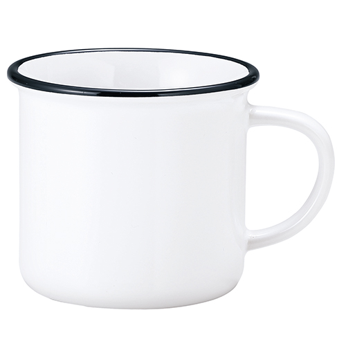 ホーローライクマグ(250ml)(黒)