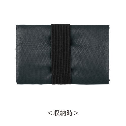 フラットエコバッグ(黒)