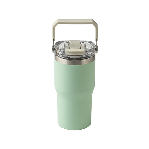 ストロー付き2WAYタンブラー(600ml)(グリーン)