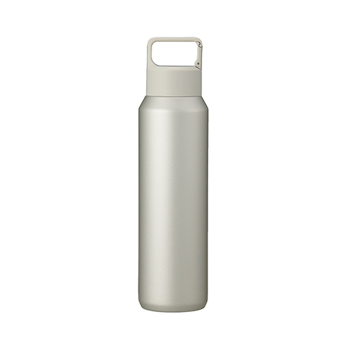 真空セラミック炭酸ボトル(800ml)(グレージュ)