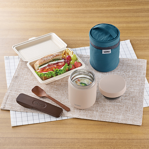 THERMOS|サーモス|真空断熱スープジャー(400ml)(アプリコット)(JED-401)