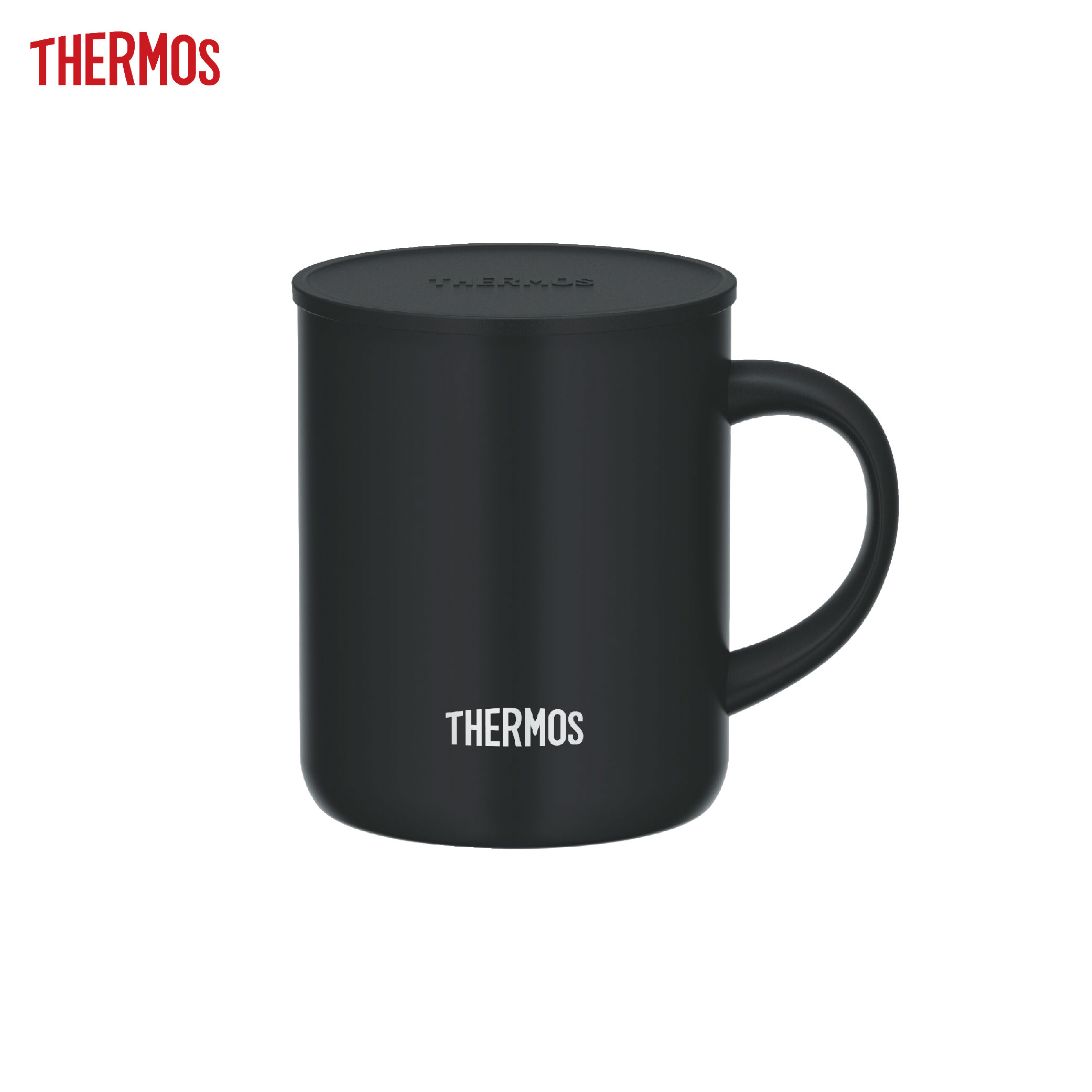 THERMOS|サーモス|真空断熱マグカップ(350ml)(ブラック)(JDG-352)
