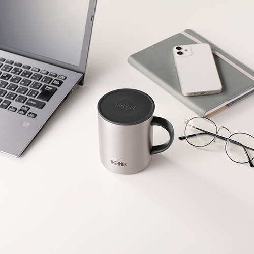 THERMOS|サーモス|真空断熱マグカップ(350ml)(シルバー)(JDG-352)