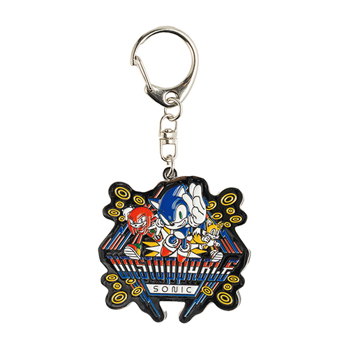 アーケードソニック メタルキーホルダー