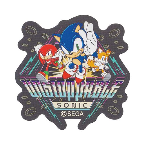 アーケードソニック ダイカットステッカー