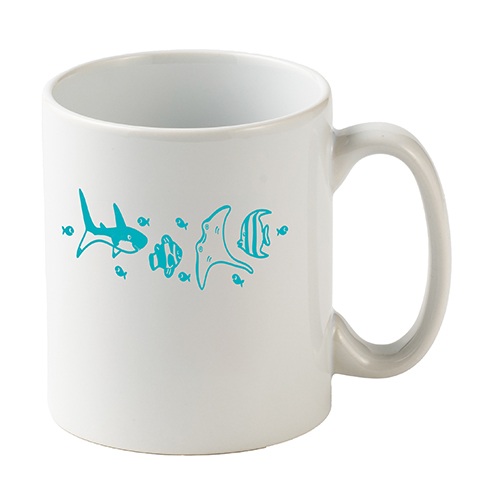 マグカップ・ストレートタイプ大(300ml)(白)