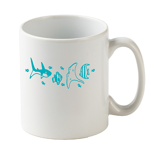 マグカップ・ストレートタイプ大(300ml)(白)