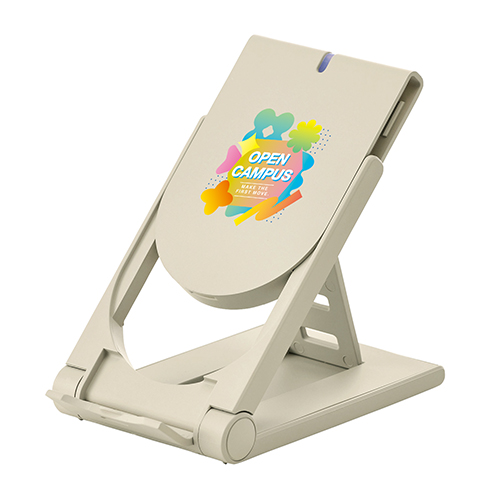 ポケットワイヤレスチャージャー(グレージュ)