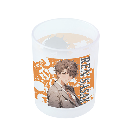 フルカラー印刷対応グラス(200ml)フロスト