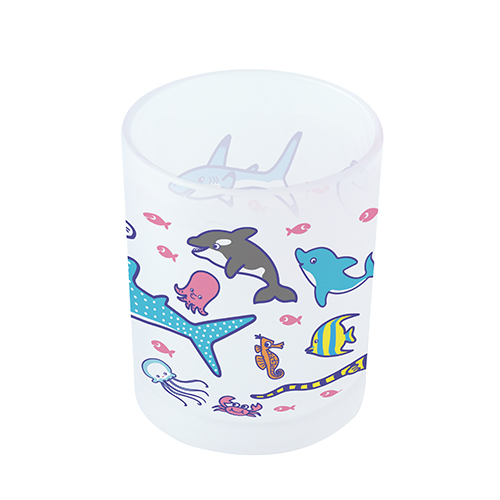 フルカラー印刷対応グラス(200ml)フロスト