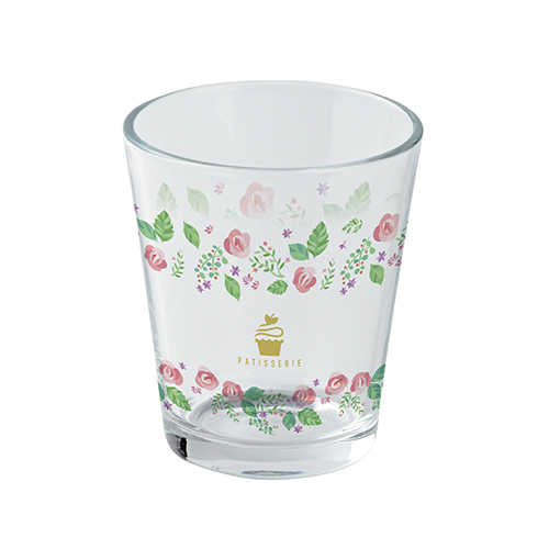 フルカラー印刷対応グラス(330ml)クリア