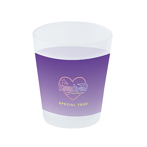 フルカラー印刷対応グラス(330ml)フロスト