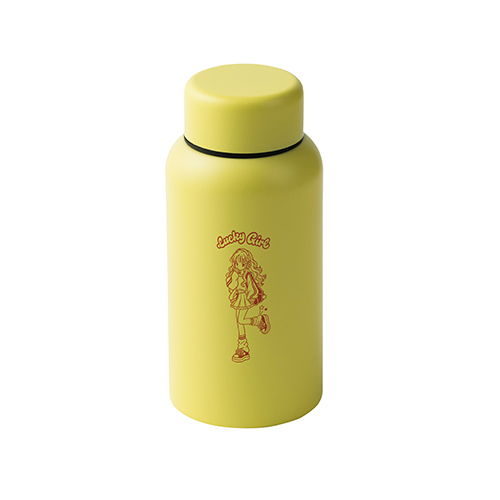 真空断熱ステンレスマグボトル(400ml)(イエロー)