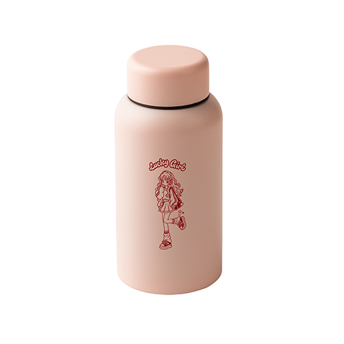 真空断熱ステンレスマグボトル(400ml)(ピンク)