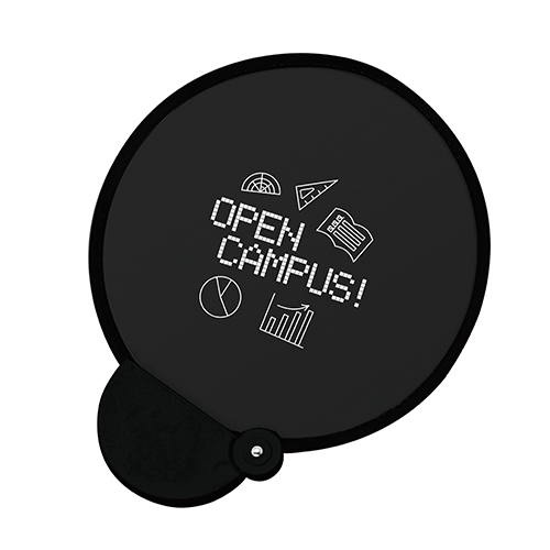 フォールディングファン(カラーズ)(在庫品)(ブラック)