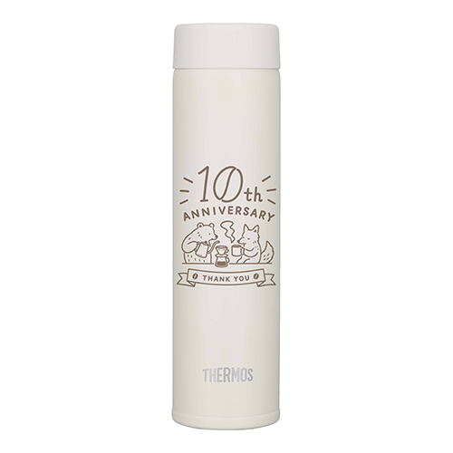 サーモス 真空断熱ミニケータイマグ(180ml)(アイボリー)(JOJ-181)