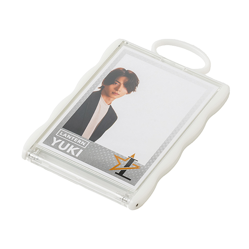 カードホルダーコンパクトミラー(白)