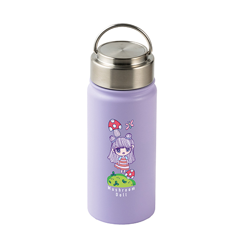 ステンレスボトル(500ml)(パープル)