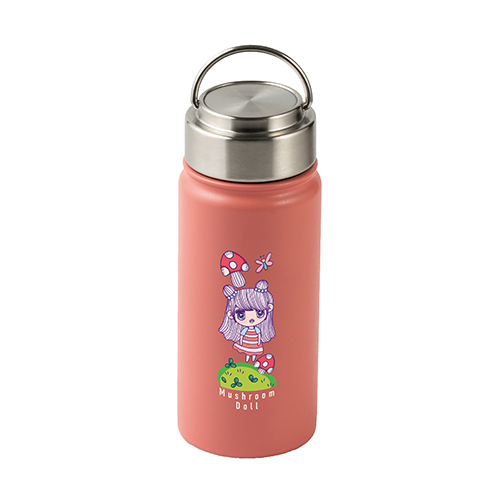 ステンレスボトル(500ml)(オレンジ)