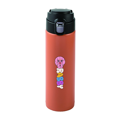 ワンタッチマグボトル(450ml)(オレンジ)