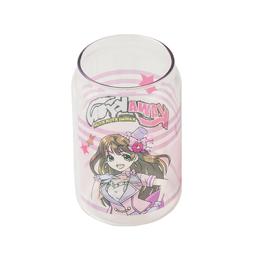 フルカラー印刷対応缶型グラス(460ml)クリア