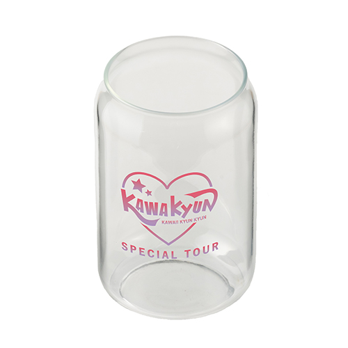 フルカラー印刷対応缶型グラス(460ml)クリア
