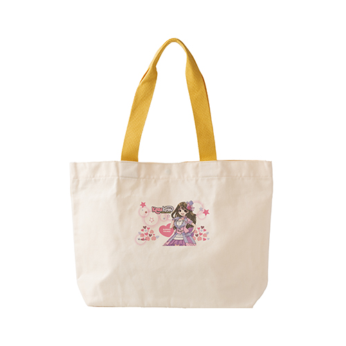 カラフルハンドルトート(イエロー)