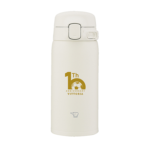 象印 ワンタッチステンレスマグ(360ml)(コクーンホワイト)(SU-BA36)