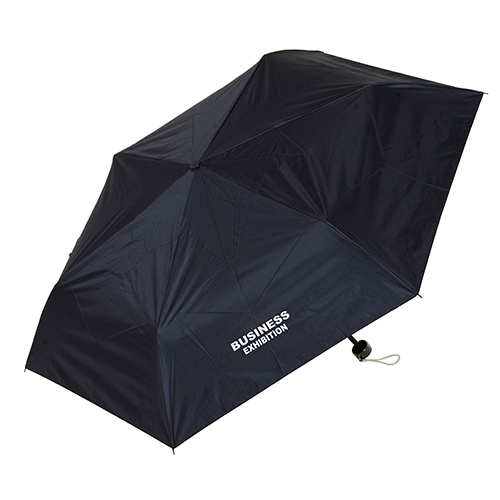 晴雨兼用折りたたみ傘(黒)