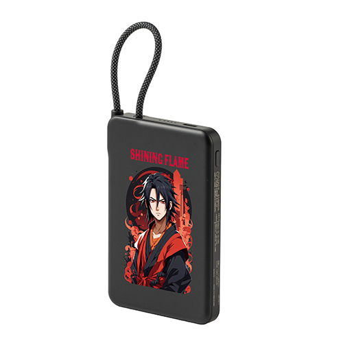 固体電池モバイルバッテリー(5,000mAh)(黒)