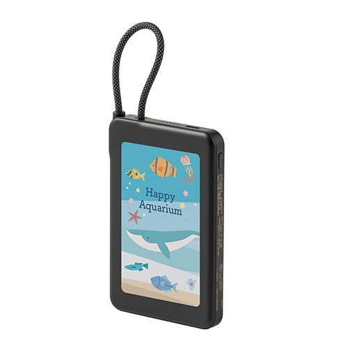 固体電池モバイルバッテリー(5,000mAh)(黒)