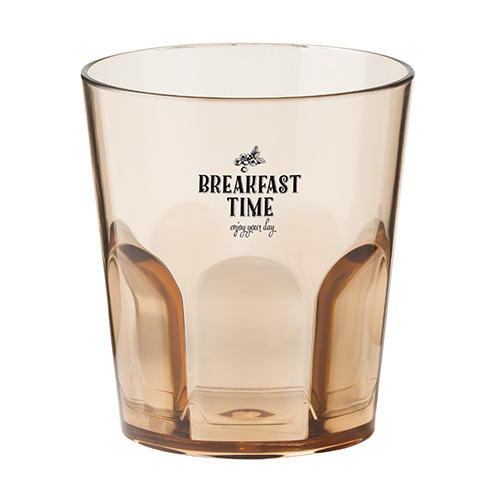 割れないグラス(320ml)(ブラウン)