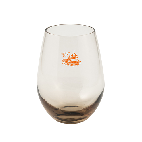 グラデーションラウンドグラス(360ml)(ブラウン)