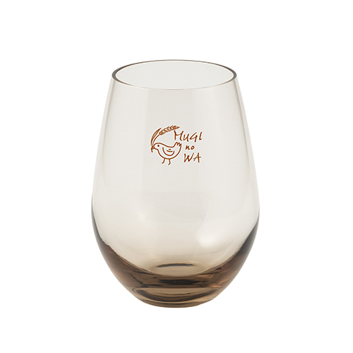 グラデーションラウンドグラス(360ml)(ブラウン)