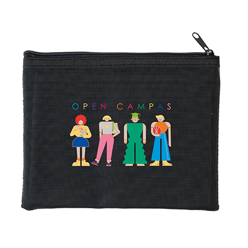 セパレートメッシュポーチ mini(ブラック)