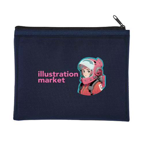 セパレートメッシュポーチ mini(ネイビー)