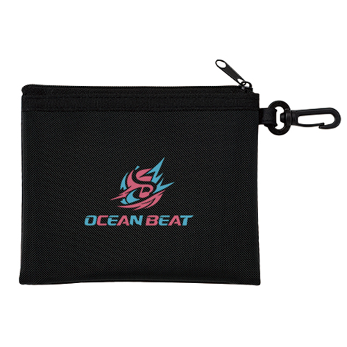 セパレートメッシュポーチ minimum(カラビナ付)(ブラック)