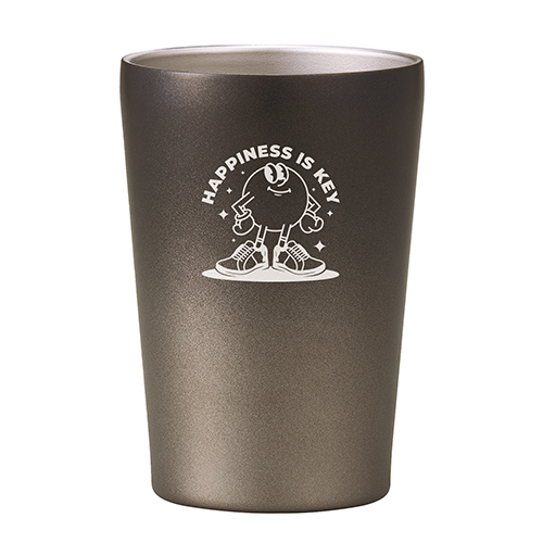 Re:ステンレスタンブラー(アースグラデーション)(350ml)(ブラック)