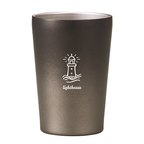 Re:ステンレスタンブラー(アースグラデーション)(350ml)(ブラック)