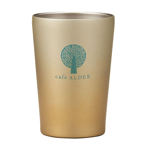 Re:ステンレスタンブラー(アースグラデーション)(350ml)(ゴールド)