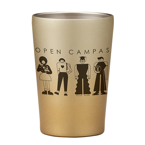 Re:ステンレスタンブラー(アースグラデーション)(350ml)(ゴールド)