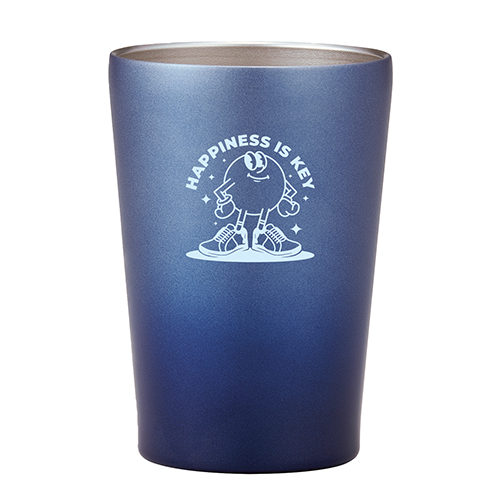 Re:ステンレスタンブラー(アースグラデーション)(350ml)(ネイビー)