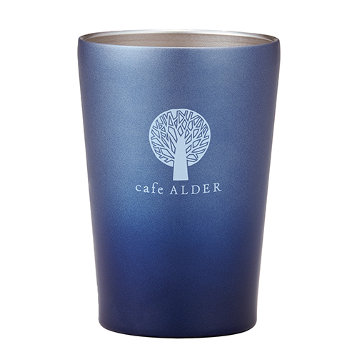 Re:ステンレスタンブラー(アースグラデーション)(350ml)(ネイビー)