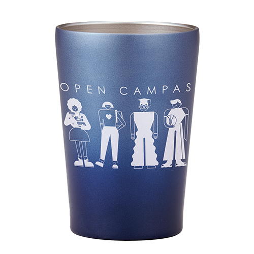 Re:ステンレスタンブラー(アースグラデーション)(350ml)(ネイビー)