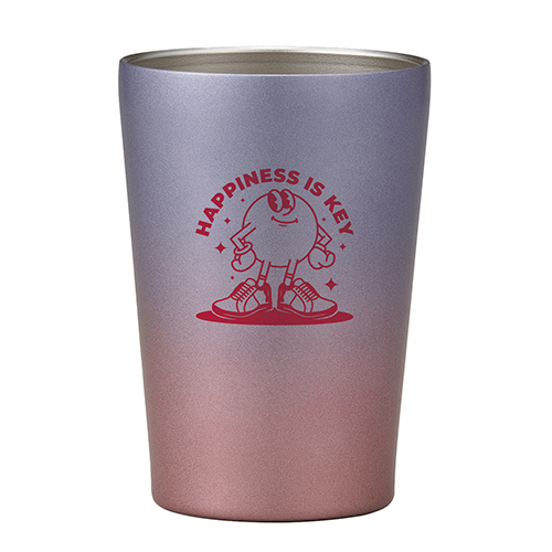 Re:ステンレスタンブラー(アースグラデーション)(350ml)(パープル)