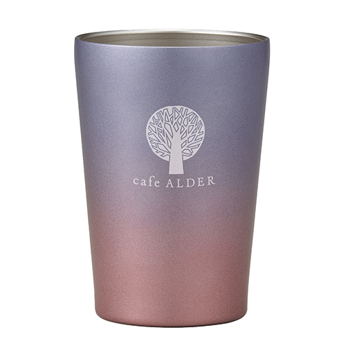 Re:ステンレスタンブラー(アースグラデーション)(350ml)(パープル)