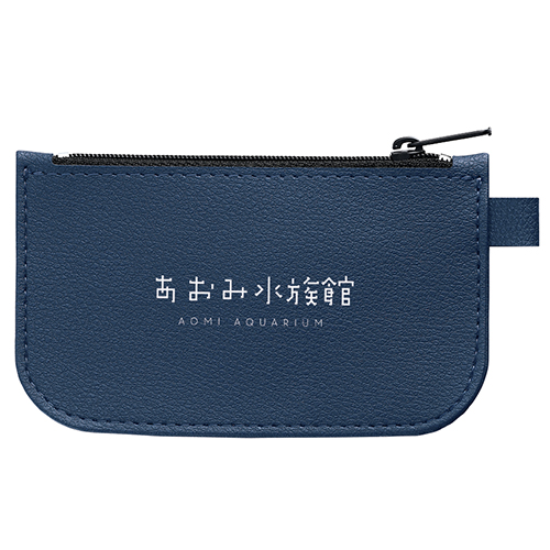 リサイクルキーポーチ(ネイビー)