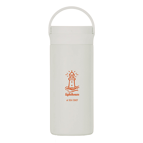 イージーウォッシュ・ステンレスボトル(350ml)(ホワイト)